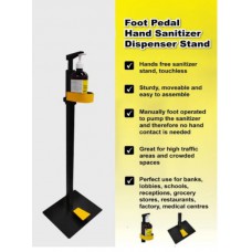 Foot Pedal Hand Sanitizer Dispenser Stand